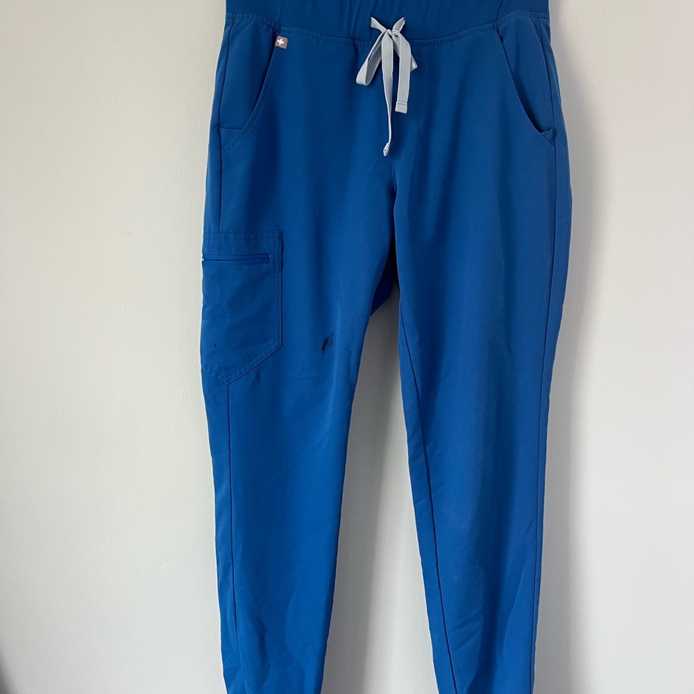 Women’s Fig’s Scrubs Blue Jogger Pants